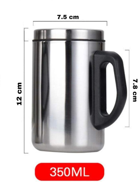 ATROCK Stainless Steel Insulateds with Lid Vacuum Insulated Coffee  Stainless Steel Coffee Mug
