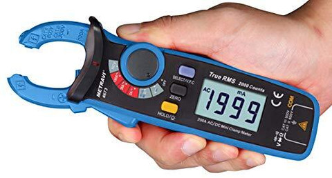 Metravi 4673 Digital AC/DC Leakage Current Clamp Meter Digital ...
