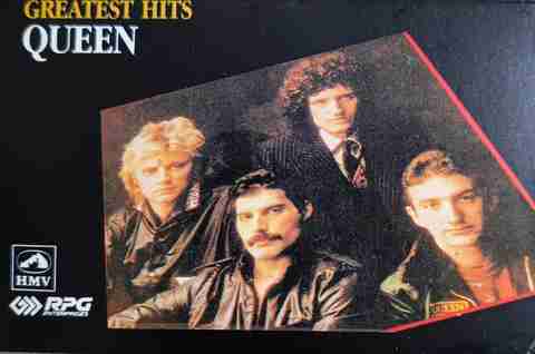 Queen - greatest hits cassette (music cassette) Audio CD Limited