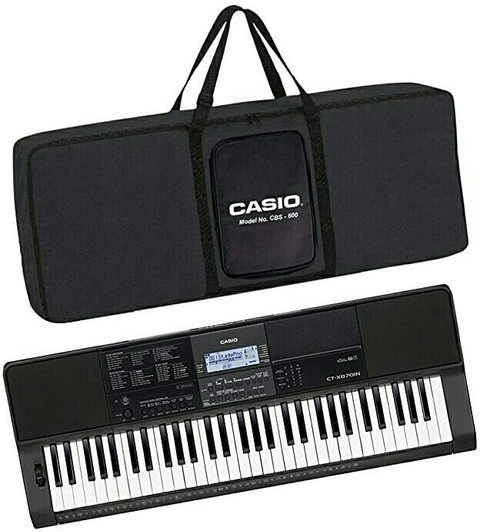USS CTX-870 CTX-870 CASIO CARRY CASE DOUBLE PIPE STAND Digital Portable  Keyboard