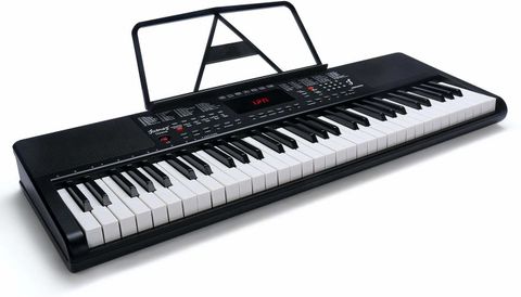 Juarez Octave JRK660 61-Key Electronic Teaching Keyboard Piano with LED Display | Adapter | Key Note Stickers | Mic |Music Sheet Stand | 200 Rhythms | 200 Timbres | 40 Demos | USB Output|8 Percussions Digital Portable Keyboard (61 Keys) - Image 6