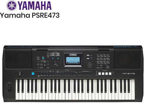 YAMAHA 473 Yamaha PSR-E473 Portable Keyboard With 61 Keys Digital