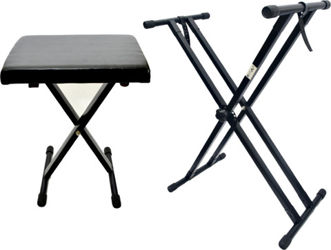 Belear S-9, Piano and Keyboard Stand, With Chair Keyboard Stand