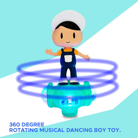 ポール・パルニック cartoon art レプリカ DANCING 新品 Nickspool Musical Dancing Boy Toy for Kids - Musical Dancing Boy
