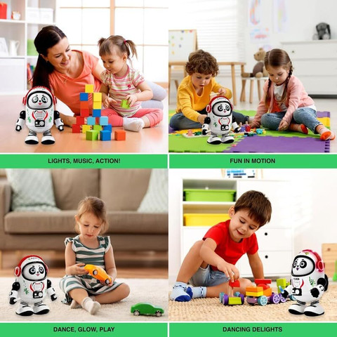 antalya Dancing Space Panda Toy with Lights Sound and Musical Best