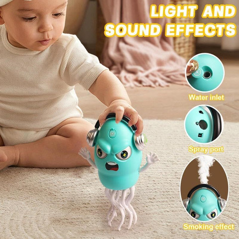 Toyterra Trendy Play Squid with Lights & Music Motion Sensor