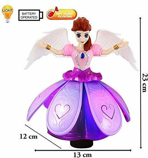 edplay Electric Light Music Dancing Doll Toy for Girls and