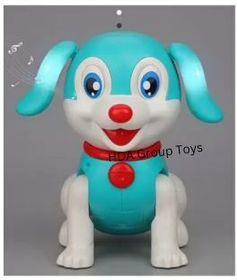 hda group Musical Dog Barking Toy Dog with Flashing Light Sound