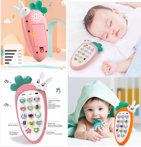 KOBBET Mobile Phone Smart cell Phone Toy Musical Toy light music Toy  Return Gift Set