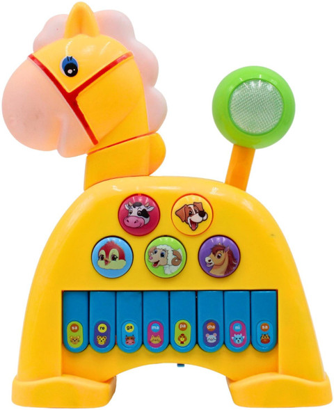 Toys N Smile Musical Horse Piano with Modes, Wonderful Animal