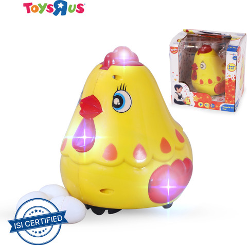 Toys R Us Bruin Bump Go Hen Car with Music and Light Feature For Kids