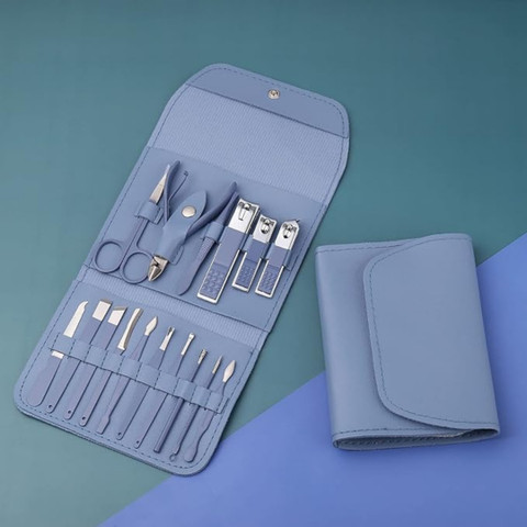 MINARA 16 In 1 Manicure, Pedicure & Grooming Kit Blue - Price in