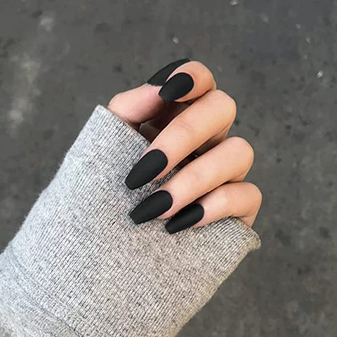 MYEONG LONG WEAR And SOFT TOUCH VELVET DULL MATTE BLACK NAIL PAINT BLACK Black - Price in India, Buy MYEONG LONG WEAR And SOFT TOUCH VELVET DULL MATTE BLACK NAIL PAINT BLACK