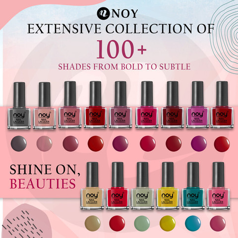 NOY Quick Dry Long Lasting Nail Polish Combo Offer Set of 12 Combo