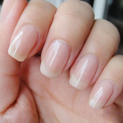 tanvi27 Clear transparent shiny gel nail polish long stay