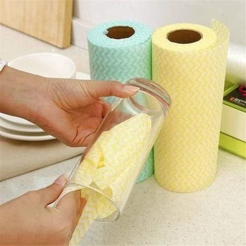 Newvent Reusable Napkin Roller Home Kitchen Non-woven Fabric