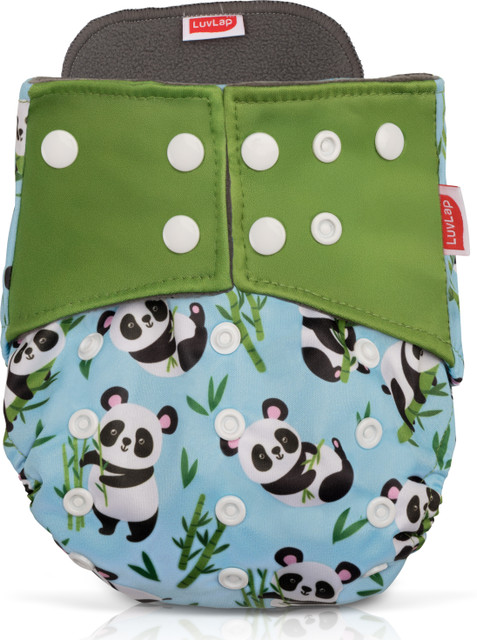 LuvLap Reusable Bamboo Charcoal Baby Cloth Diapers