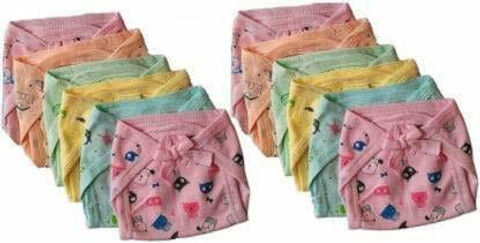 RichClothing Baby's Cotton Langot, Nappies(Multicolor,Multi design