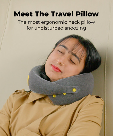 Mokobara The Travel Pillow Neck Pillow Seize The Gray Price in