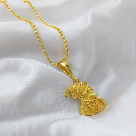 Saizen Maratha Warrior Chhatrapati Sivaji Maharaj gold plated