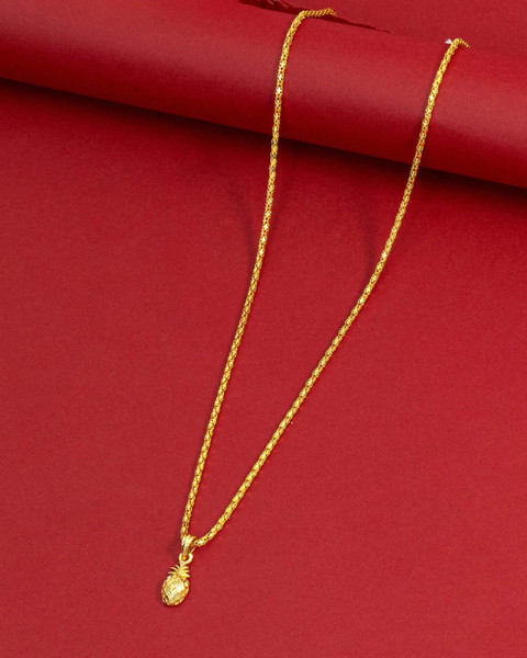 RAMDEV ART FASHION JEWELLERY Micro Gold Plated Designer Chain For