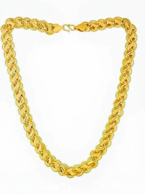 MEENAZ for boys gram for men gents Titanium, Gold-plated Plated