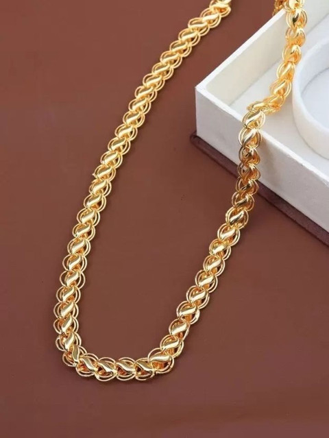 MEENAZ for boys gram for men gents Titanium, Gold-plated Plated