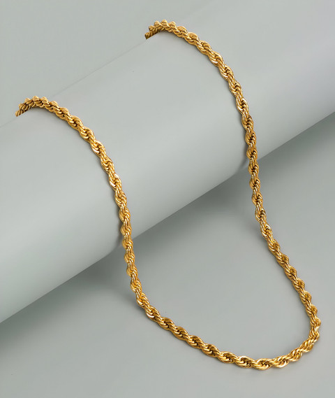 Minprice Anti Tarnish High Quality Stainless Steel Gold 3mm Rope