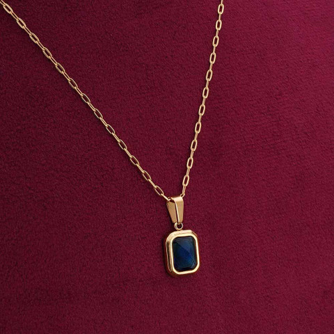 美品 iolom Enamel Necklace\