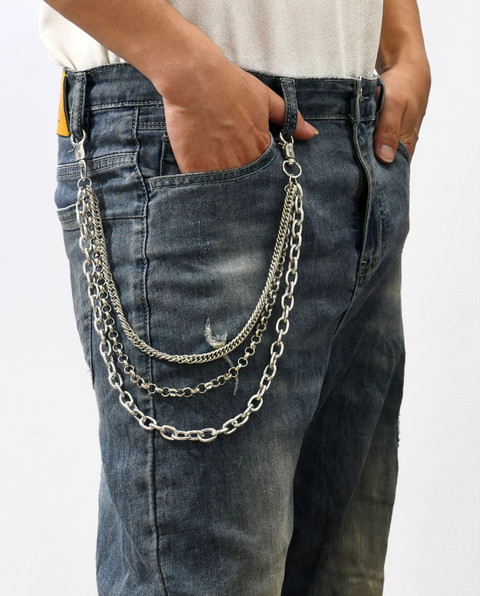 Its 4 You Jean Chain,Wallet Chain,Pant, Gothic (For Womens And