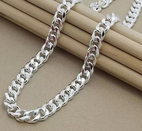 THMT THMT014-Silver Chain Trending Design Fashionable Chain For