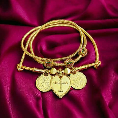 TGS GOLD COVERING Traditional Mugappu Christian Thali Chain for