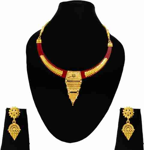ZR JEWELS pola necklace set Gold-plated Plated Plastic, Alloy