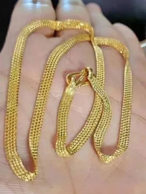 Gold Plated Gold Chain Gram Price Hisa Gram High Quality Indian