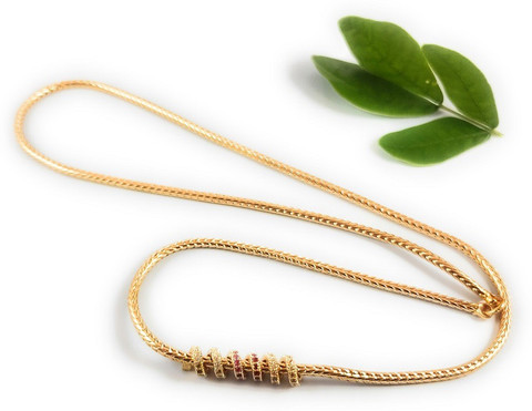 LOVELY DREAMS One Gram Gold Plated Fashion Traditional Mugappu