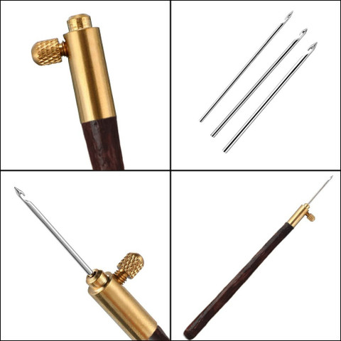 Dmak French Embroidery Tambour Beading Tools with Different Crochet Hook  Hand Sewing Needle