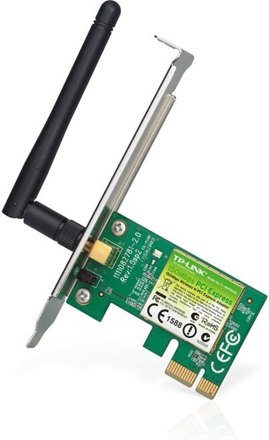 TP-Link TL-WN781ND 150Mbps Wireless N PCI Network Interface Card