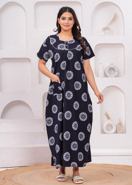 Cotton Nighty Night Dress For Girls In Flipkart Cotton Night Dress