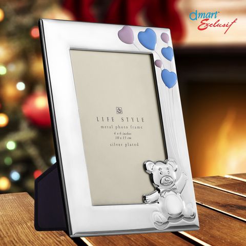 dmart Exclusif Silver-plated Wall Photo Frame Price in India - Buy ...