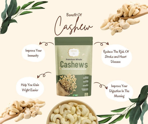 Gold Farms Premium Natural Whole Kazu Cashews Price in India - Buy
