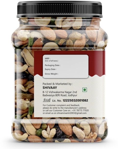Afgani Farm Panchmeva Nut Mix 1kg - Image 5