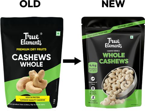 True Elements Goan Cashews 1kg - Image 4