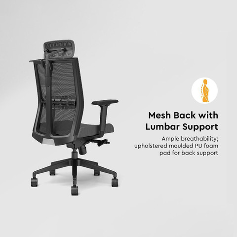 Godrej Interio Aero High Back Nylon Office Executive Chair Price