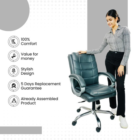 RW REST WELL Star Executive Revolving Office Chair|Computer Desk