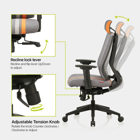 Featherlite Liberate Game Fabric Office Arm Chair Price in India