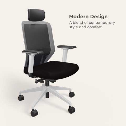 Godrej Interio Greta High Back Fabric Office Executive Chair