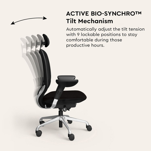 Godrej Interio Ace High Back Fabric Office Arm Chair Price in - Main Image