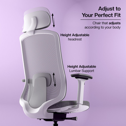 GREEN SOUL Cosmos Pro Premium High Back Ergonomic Chair 4D