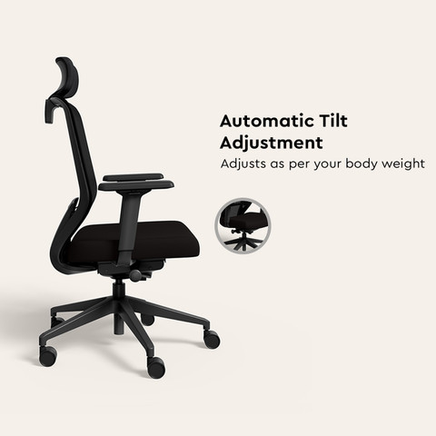 Godrej Interio Greta High Back Fabric Office Executive Chair Price