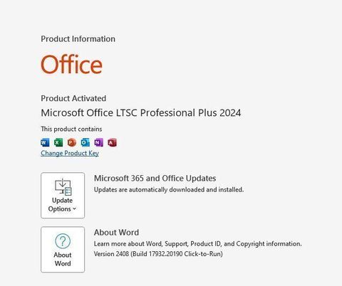 MICROSOFT Windows 10 Pro & Office Professional Plus 2024 (1 User/PC ...
